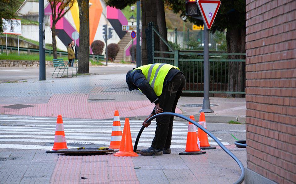 travaux assainissement Jouy-le-Moutier